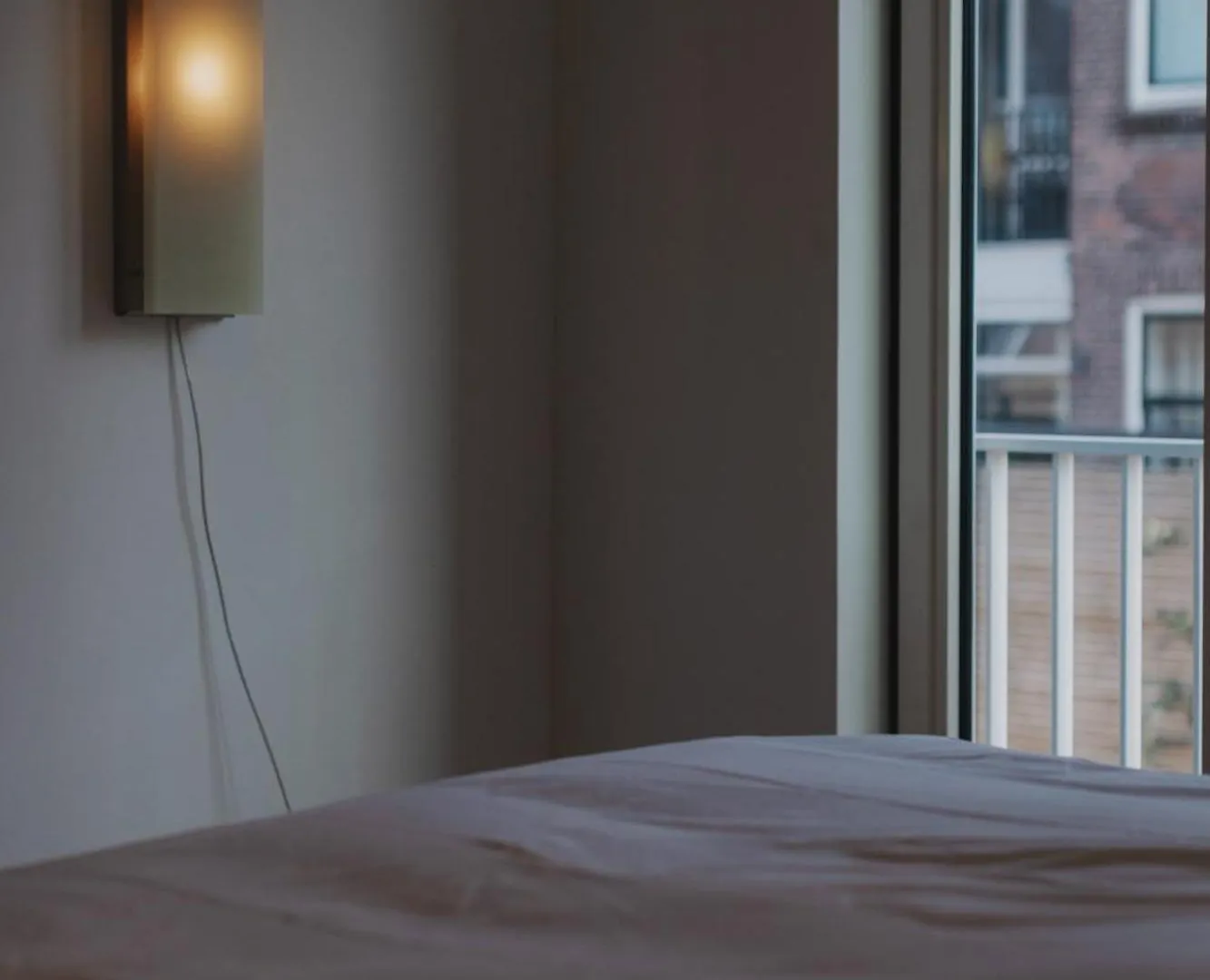 Man Met Bril Koffie Hotel روتردام