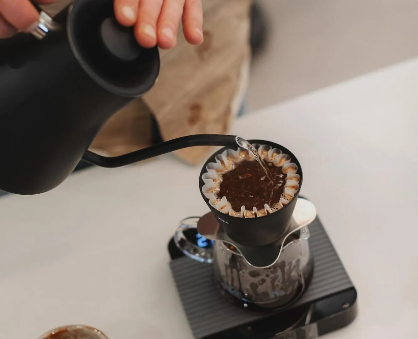 Man Met Bril Koffie Hotel روتردام
